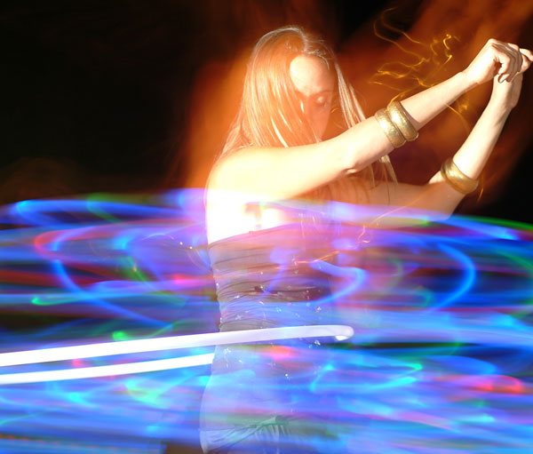 Flashback: LED Hula Hoop